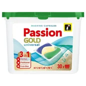 Środki do prania - Passion Gold Kapsułki 3 w 1 Universal 30 szt kapsułki do prania uniwersalne - miniaturka - grafika 1