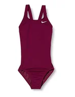 Stroje kąpielowe - Nike Dziewczęcy kostium kąpielowy Essential One Piece (Villian Red, S) - miniaturka - grafika 1