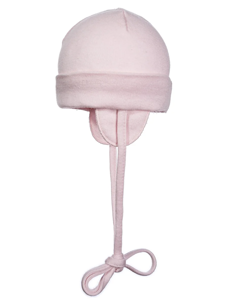 Dziewczęca czapka ze sznurkiem różowa Doll r.39