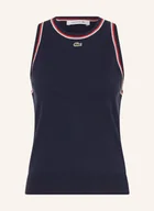 Koszulki i topy damskie - Lacoste Top Sweater blau - miniaturka - grafika 1