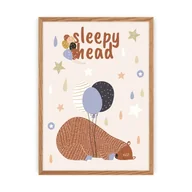 Wyposażenie pokoiku dziecięcego - Obrazek Zoo Party bear - miniaturka - grafika 1