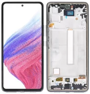 Części serwisowe do telefonów - Wyświetlacz LCD + ekran dotykowy Samsung Galaxy A53 5G A536 Incell Ramka czarna - miniaturka - grafika 1