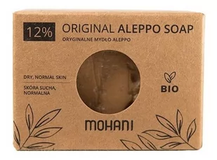 Mohani Mydło Aleppo BIO oliwkowo-laurowe 12% 5902802720962 - Mydła - miniaturka - grafika 1