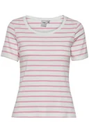 Koszulki i topy damskie - ICHI Damska koszulka IHLOUISANY SS 172127/Shocking Pink, L - miniaturka - grafika 1