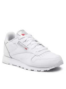 Reebok Buty Classic Leather 50172 Biały - Buty sportowe męskie - miniaturka - grafika 1