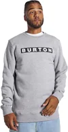 Bluzy męskie - bluza męska BURTON VAULT CREW Gray Heather - miniaturka - grafika 1