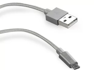 SBS Kabel USB-micro-USB Srebrny - Kable USB - miniaturka - grafika 4