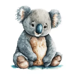 Naprasowanka Koala, Sztuka, Modna 10 Modna - Pasmanteria - miniaturka - grafika 1