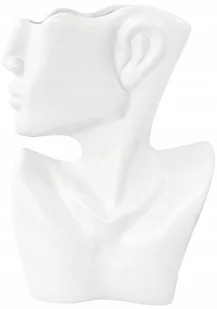 OSŁONKA FLAKON WAZON TWARZ GŁOWA DONICA 2048 WHITE - Donice - miniaturka - grafika 1