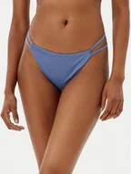Stroje kąpielowe - Calvin Klein Swimwear Dół od bikini KW0KW02828 Niebieski - miniaturka - grafika 1