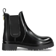 Botki damskie - Sztyblety Gant 31551158 Czarny - miniaturka - grafika 1