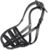 Kagańce dla psów - Dino Kaganiec skórzany nitowany - 9 Spaniel Duży - miniaturka - grafika 1