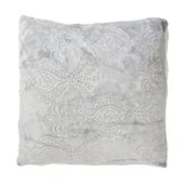 Poduszki - Poduszka LOUIS szara - miniaturka - grafika 1