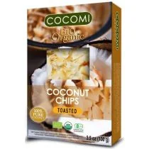 Cocomi CHIPSY KOKOSOWE PRAŻONE BIO 100 g - Zdrowa żywność - miniaturka - grafika 2