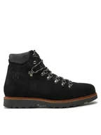 Botki męskie - Kimberfeel Trapery Colin Czarny - miniaturka - grafika 1