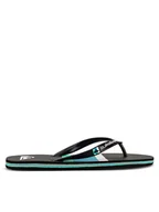 Klapki i japonki męskie - Quiksilver Japonki MOLOKAI STRIPE AQYL101361 KVJ3 Czarny - miniaturka - grafika 1