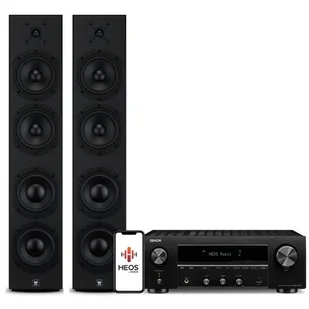 Denon Zestaw stereo DRA-800H WILSON SIX POWER Czarny - Zestawy stereo - miniaturka - grafika 1