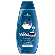 Kosmetyki kąpielowe dla dzieci - Schauma - Kids Szampon i żel pod prysznic z jagodami dla chłopców - miniaturka - grafika 1