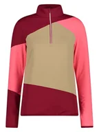 Bluzy damskie - CMP Bluza polarowa w kolorze czerwono-różowo-beżowym - miniaturka - grafika 1