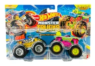 Samochody i pojazdy dla dzieci - HOT WHEELS MONSTER TRUCKS HAUL Y'ALL + RODGER DODGER HWN60 - miniaturka - grafika 1
