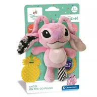 Maskotki i pluszaki - Clementoni: Stitch - Angel pluszowa zabawka grzechotka - miniaturka - grafika 1