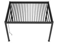 Garaże i wiaty - Pergoline Aluminiowe zadaszenie tarasowe Superior (Antracytowy, 3x4 m) - miniaturka - grafika 1