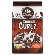 Płatki śniadaniowe i musli - Carrefour Classic Chocco Curlz Muszelki zbożowe o smaku czekoladowym 250 g - miniaturka - grafika 1