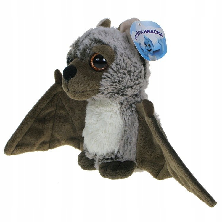Puchate Zwierzaki Przytulaki: Maskotka Nietoperz (Brązowy)