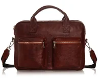 Torby na laptopy - Solome, Torba na laptop, grande karmel vintage - miniaturka - grafika 1