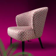 Fotele - Fotel klubowy Polly Moka - miniaturka - grafika 1