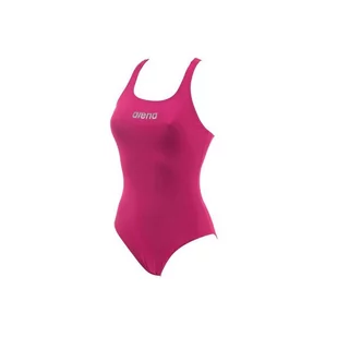 Strój Kąpielowy Jednoczęściowy Damski Arena Solid Swim Light Rose/White R.D34 - Stroje kąpielowe dla dziewczynek - miniaturka - grafika 1
