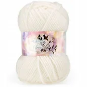 Pasmanteria - Włóczka Clover akryl 50g 002 Ecru - miniaturka - grafika 1