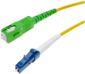 Kable światłowodowe - Techly Patchcord światłowodowy OS2 9/125 SM SC/APC-LC/UPC Simplex 1m - miniaturka - grafika 1