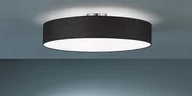 Lampy sufitowe - Trio Leuchten Nowoczesny plafon czarny klosz - Moli - miniaturka - grafika 1