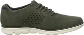 Półbuty męskie - Timberland Bradstreet, Męskie buty sznurowane Oxford, Zielony Grape Leaf Nubuk A58, 44.5 EU - miniaturka - grafika 1