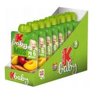 Desery dla dzieci - Kubuś Baby Mus po 6 miesiącu jabłko-brzoskwinia-marchew-banan zgrzewka 9 x 100 g - miniaturka - grafika 1
