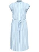Sukienki - Pieces Sukienka w kolorze błękitno-białym - miniaturka - grafika 1