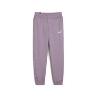 Spodnie damskie - Damskie Spodnie PUMA ESS TAPE SWEATPANTS FL CL 67599930 – Fioletowy - miniaturka - grafika 1