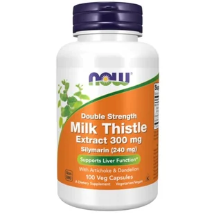 Now Foods Silymarin, Double Strength 300 mg TT000548 - Suplementy naturalne - miniaturka - grafika 1