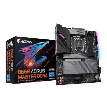 Gigabyte Płyta główna B660 AORUS MASTER DDR4 s1700 4DDR4 DP/HDMI M.2 ATX B660 A MASTER DDR4