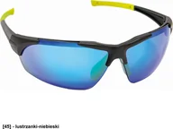 Okulary ochronne - CERVA HALTON - lustrzanki-niebieski - miniaturka - grafika 1