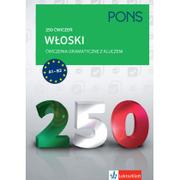 Książki do nauki języka włoskiego - Pons 250 ćwiczeń z gramatyki Włoski z kluczem - LektorKlett - miniaturka - grafika 1