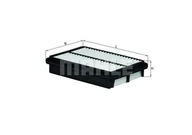 Filtry powietrza - Filtr powietrza Mahle LX 1041 - miniaturka - grafika 1