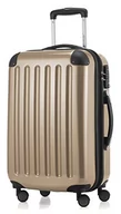 Walizki - Hauptstadtkoffer HAUPTSTADTKOFFER bagaż podręczny utwardzana walizka na kółkach Roll-walizka podróżna 4 podwójnymi kółkami, TSA, 55 cm, 42 litrów, zielone jabłko 82780017 - miniaturka - grafika 1