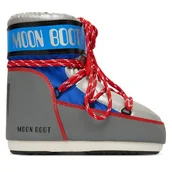Śniegowce damskie - Śniegowce Moon Boot Mb Icon Low Space Racing 80D1409650 Szary - miniaturka - grafika 1