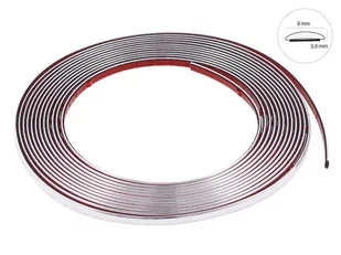 Listwa Dekoracyjna, Chrom, 9 Mm X 8 M (58989) - Akcesoria motoryzacyjne - miniaturka - grafika 1