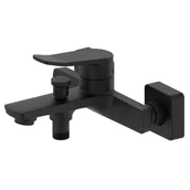 Baterie wannowe i prysznicowe - Valvex Bateria wannowa Robi czarna - miniaturka - grafika 1