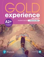 Książki do nauki języka angielskiego - Gold Experience 2ed A2+ SB + online PEARSON Nowa - miniaturka - grafika 1