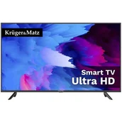Telewizory - Kruger&Matz 55" UHD DVB-T2/S2 H.265 HEVC - miniaturka - grafika 1