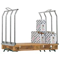 Akcesoria do pakowania - WANZL Uchwyt paletowy, wysokość, 820 mm, ocynkowany 60107055 - miniaturka - grafika 1